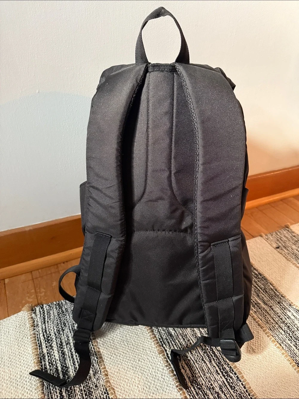 Herschel Adult Size Black Backpack New!